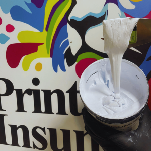 Plastisol blanco cubriente